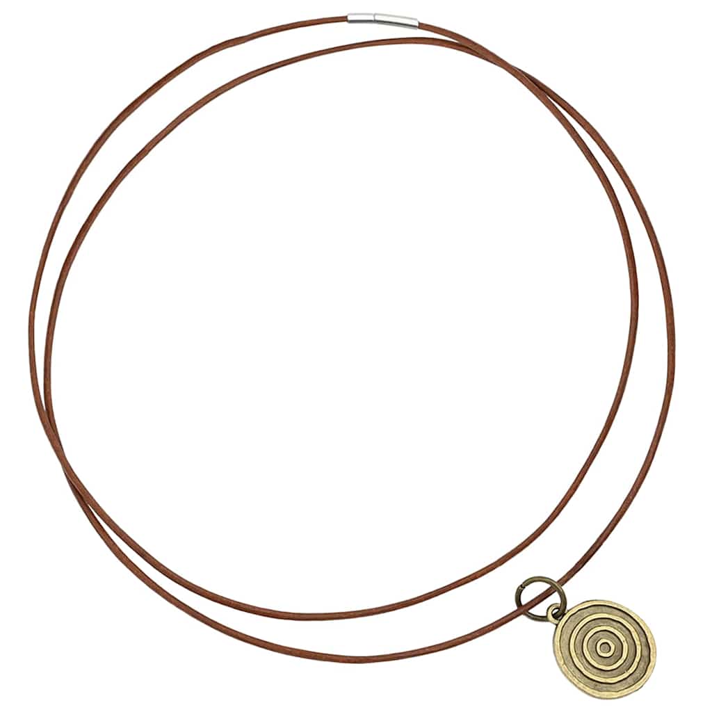 Leather Cord Light Brown Ø1 mm x 50 m Leather