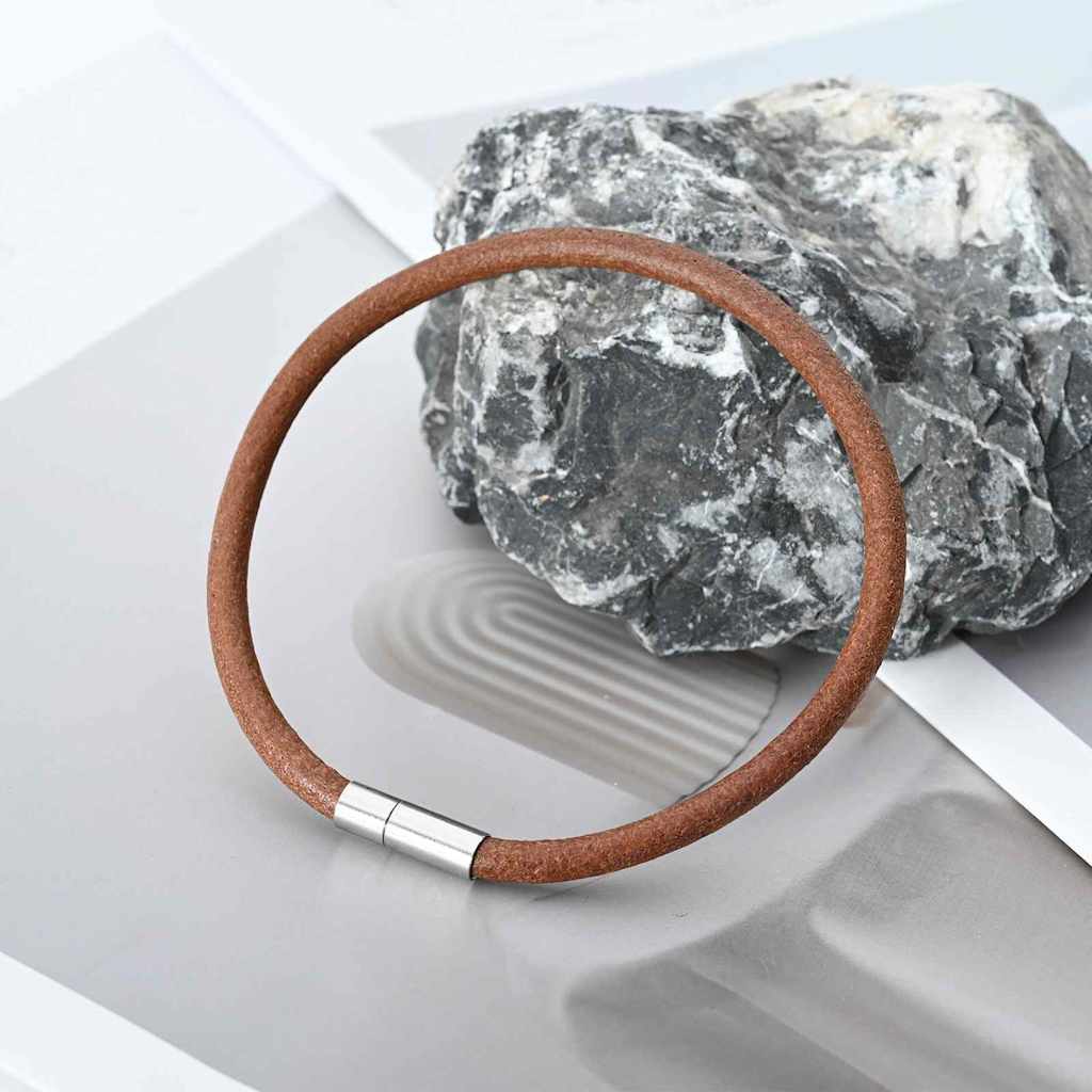 Leather Cord Light Brown Ø5 mm x 50 m Leather