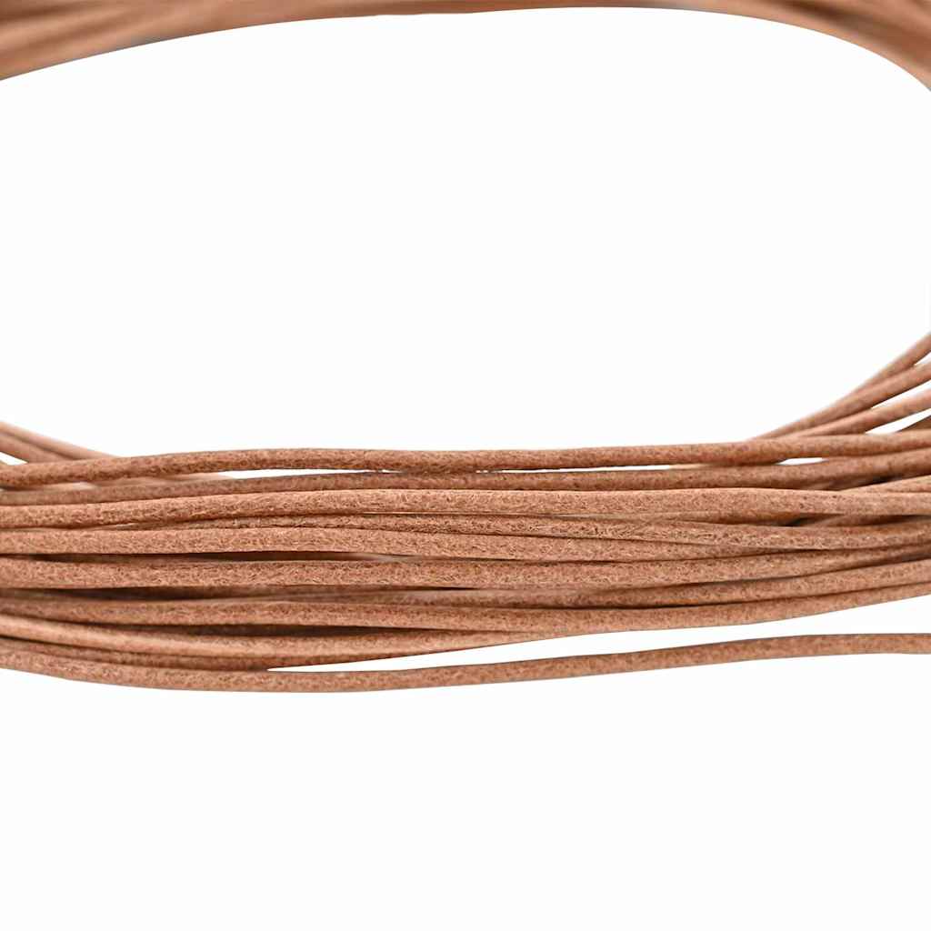 Leather Cord Brown Ø1 mm x 50 m Leather