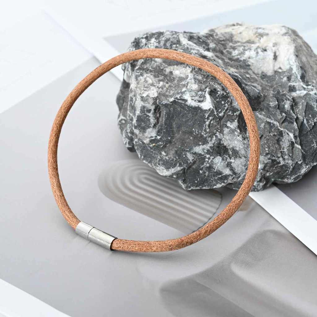 Leather Cord Brown Ø4 mm x 50 m Leather