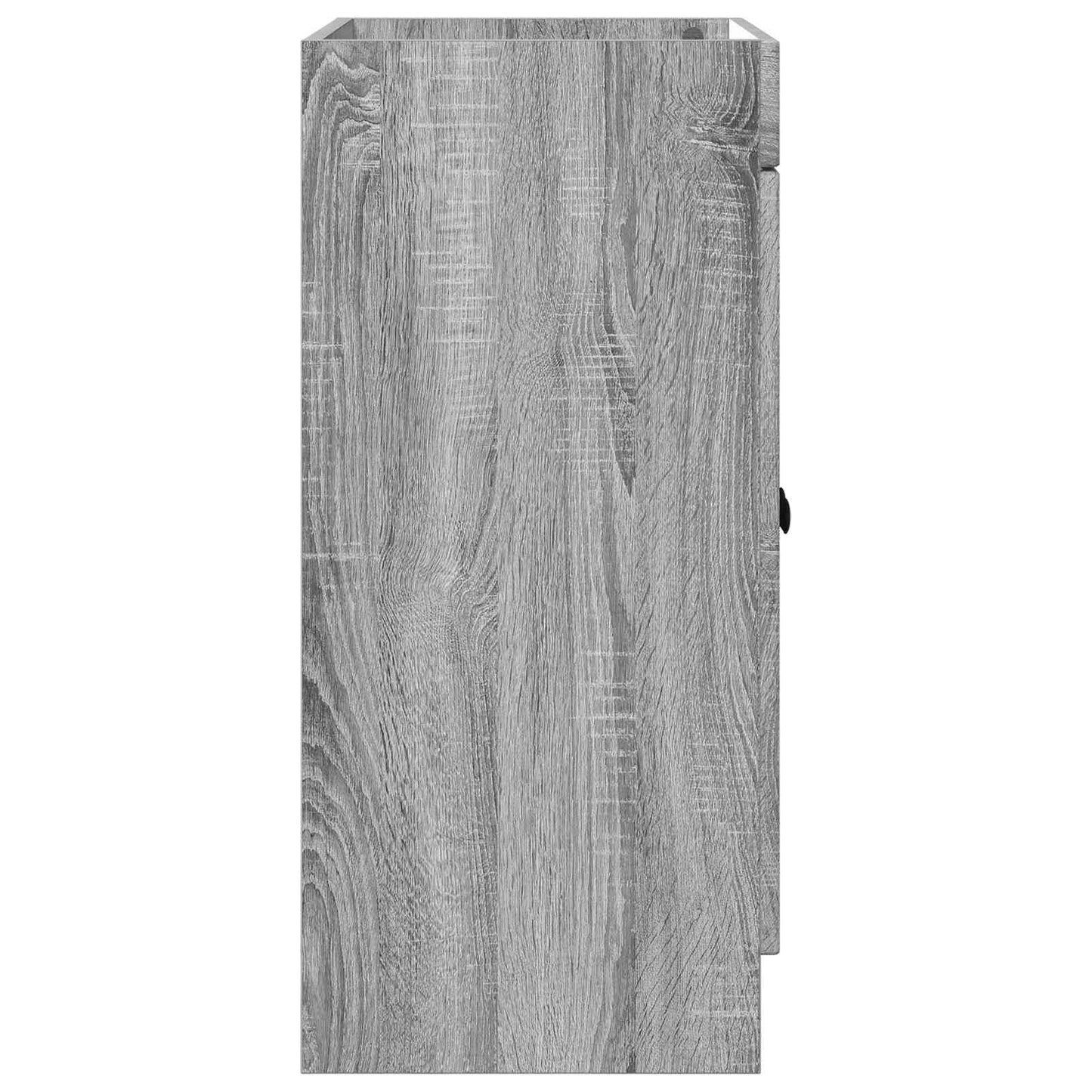 Bathroom under Sink Cabinet Grey Sonoma 56 x 37.5 x 81 cm