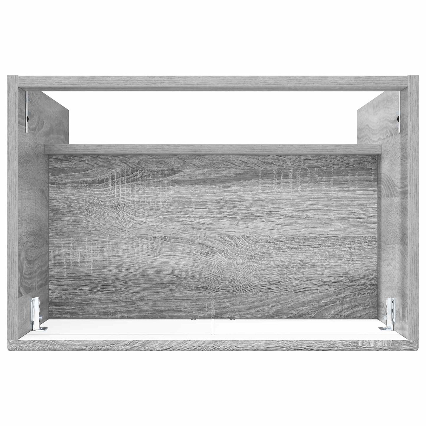 Bathroom under Sink Cabinet Grey Sonoma 56 x 37.5 x 81 cm