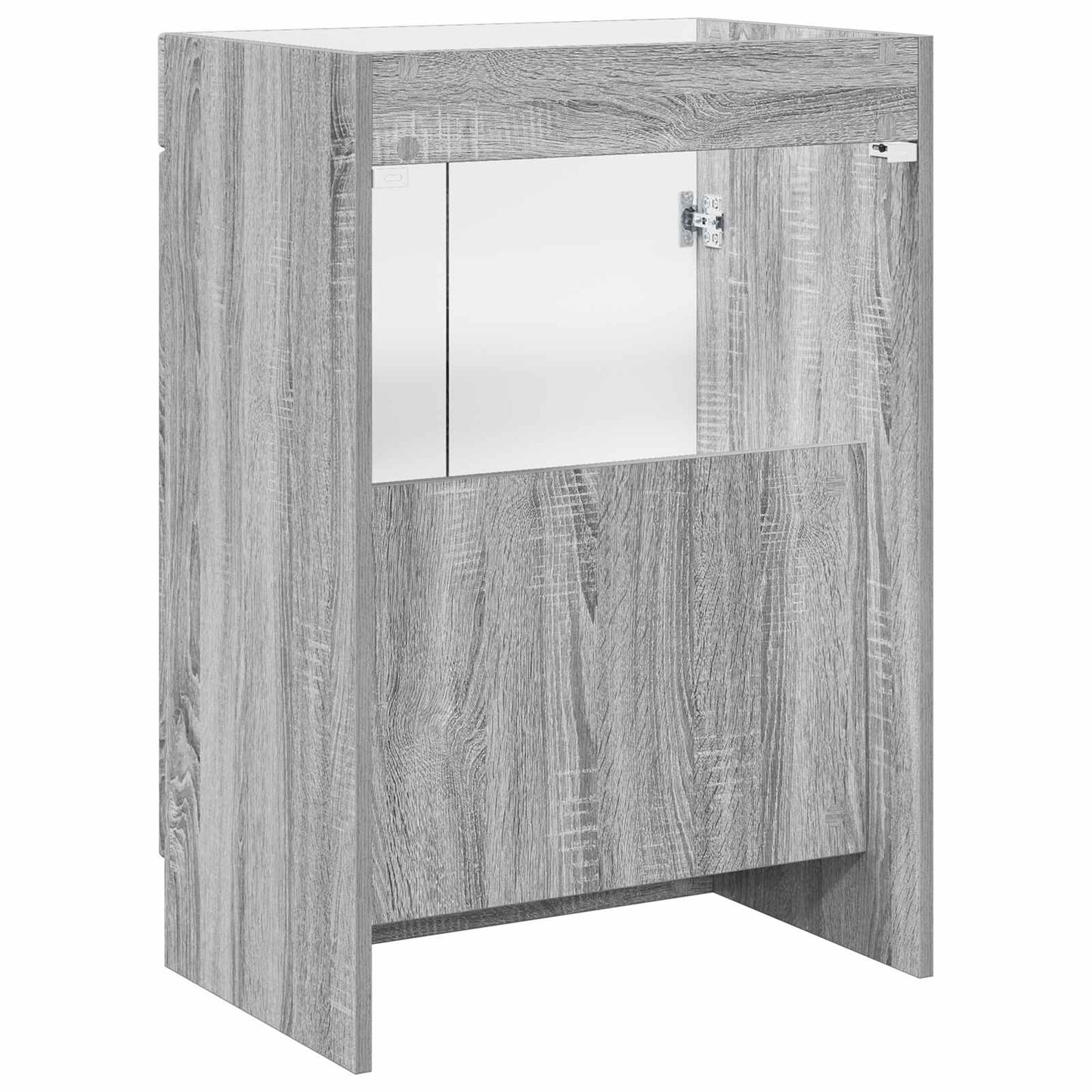 Bathroom under Sink Cabinet Grey Sonoma 78.5 x 37.5 x 81 cm