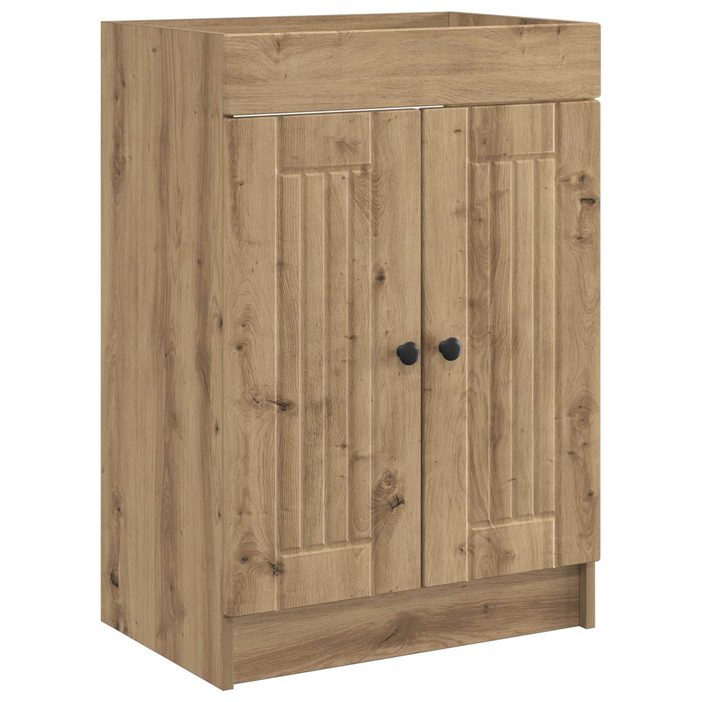 Bathroom under Sink Cabinet Artisan Oak 78.5 x 37.5 x 81 cm