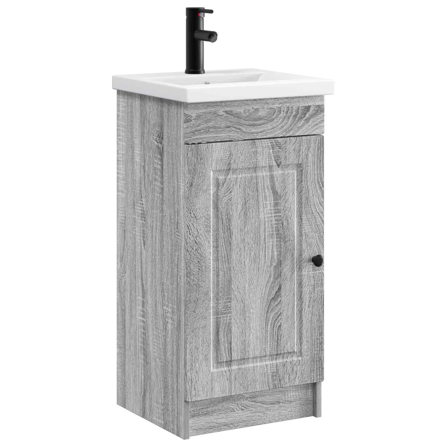 Bathroom Vanity with Sink Grey Sonoma 42 x 40 x 84.5 cm