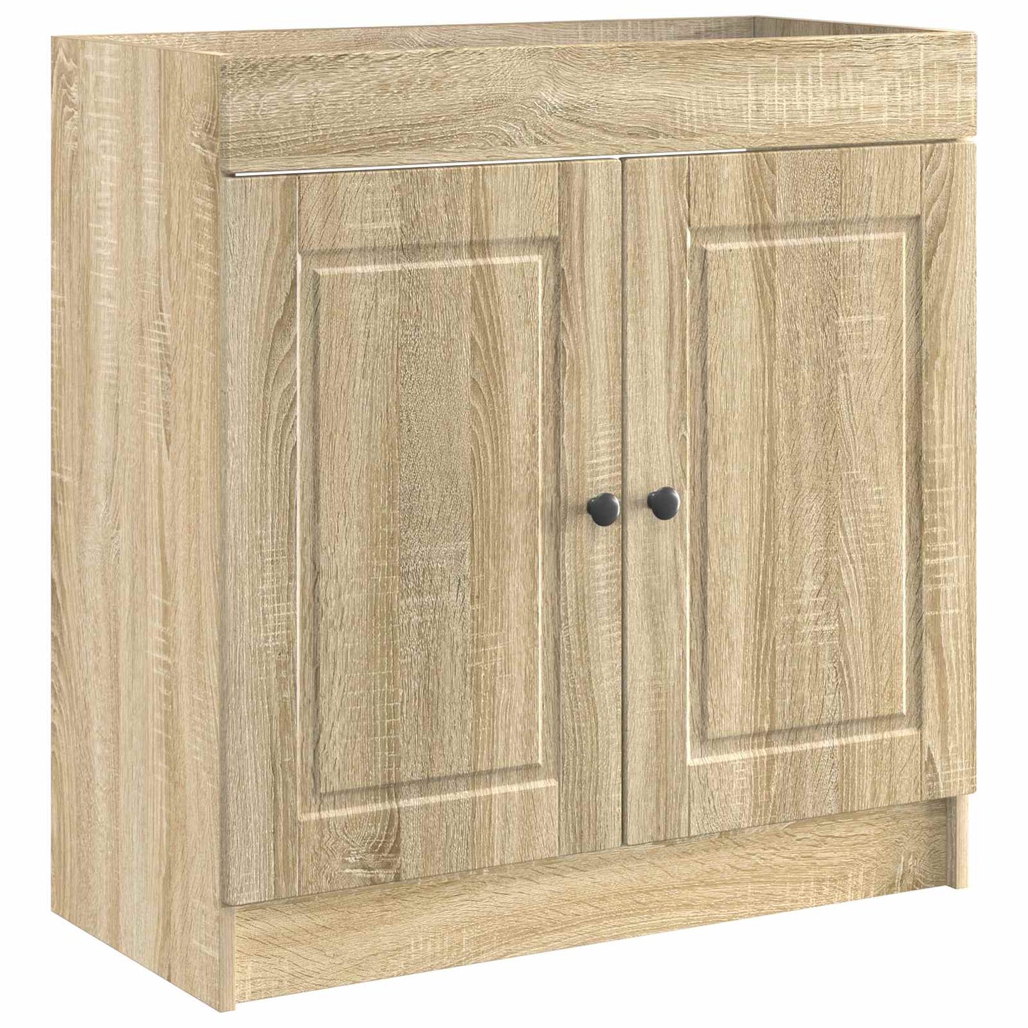 Bathroom under Sink Cabinet Sonoma Oak 56 x 37.5 x 81 cm