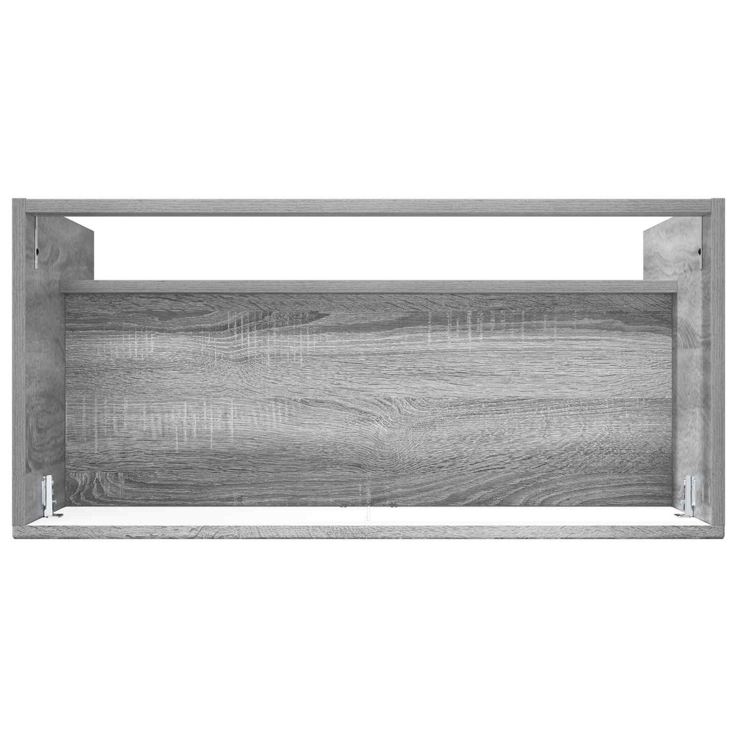 Bathroom under Sink Cabinet Grey Sonoma 56 x 37.5 x 81 cm