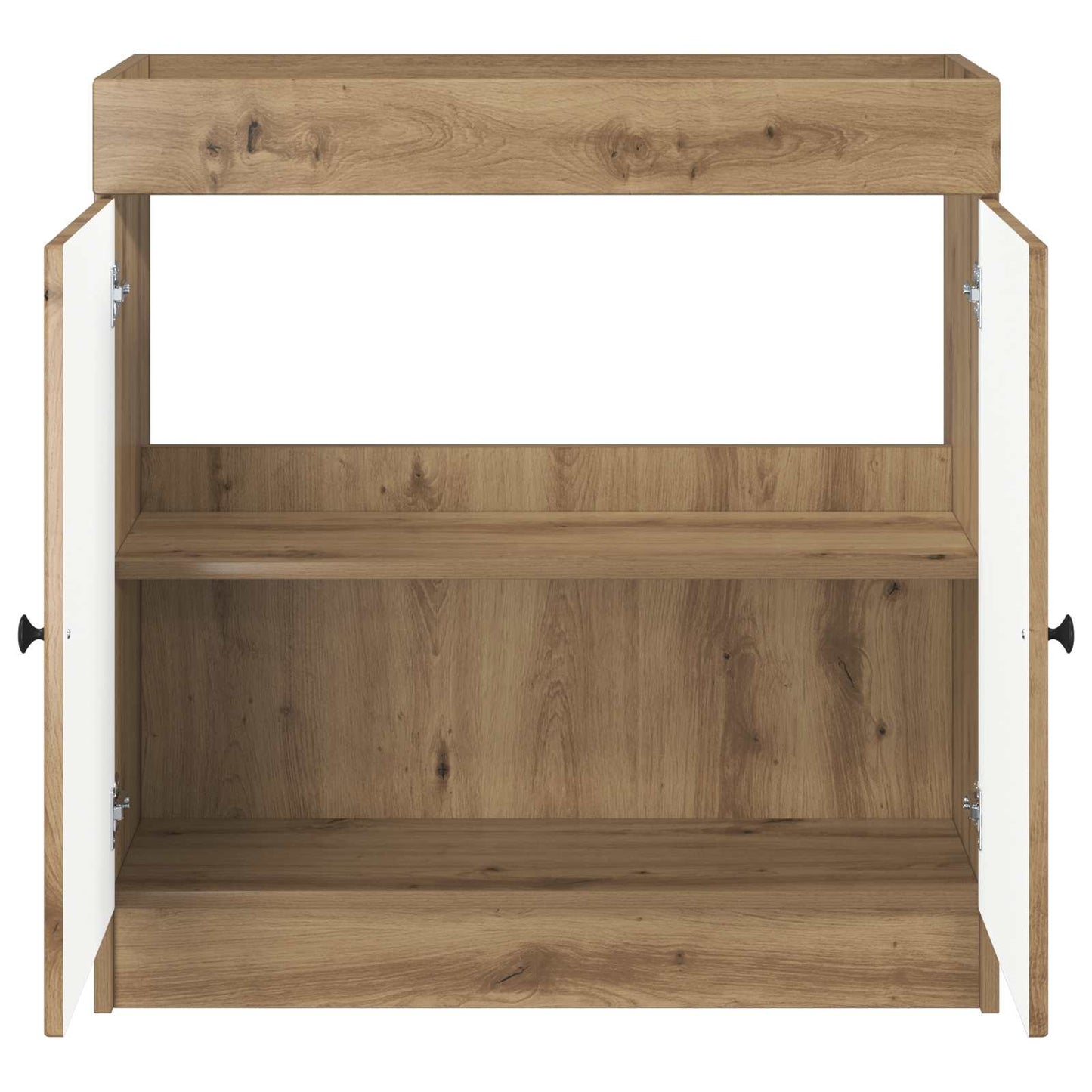 Bathroom under Sink Cabinet Artisan Oak 78.5 x 37.5 x 81 cm