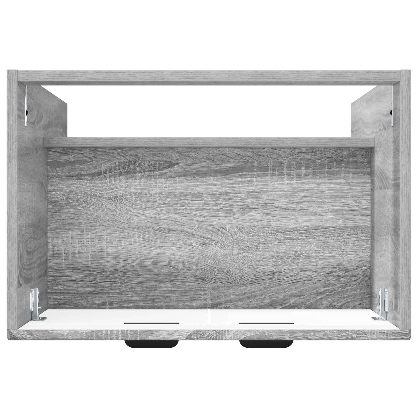 Bathroom under Sink Cabinet Grey Sonoma 56 x 37.5 x 81 cm