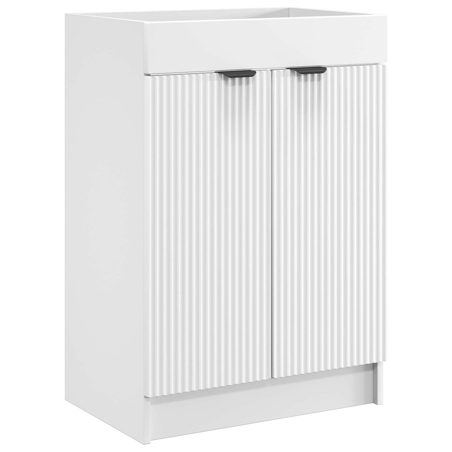 Bathroom under Sink Cabinet White 78.5 x 37.5 x 81 cm