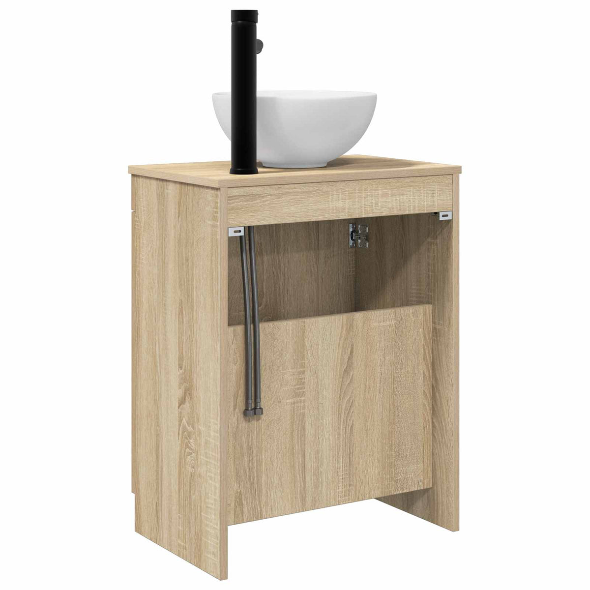 Bathroom Sink Cabinet Sonoma Oak 54 x 35 x 100 cm