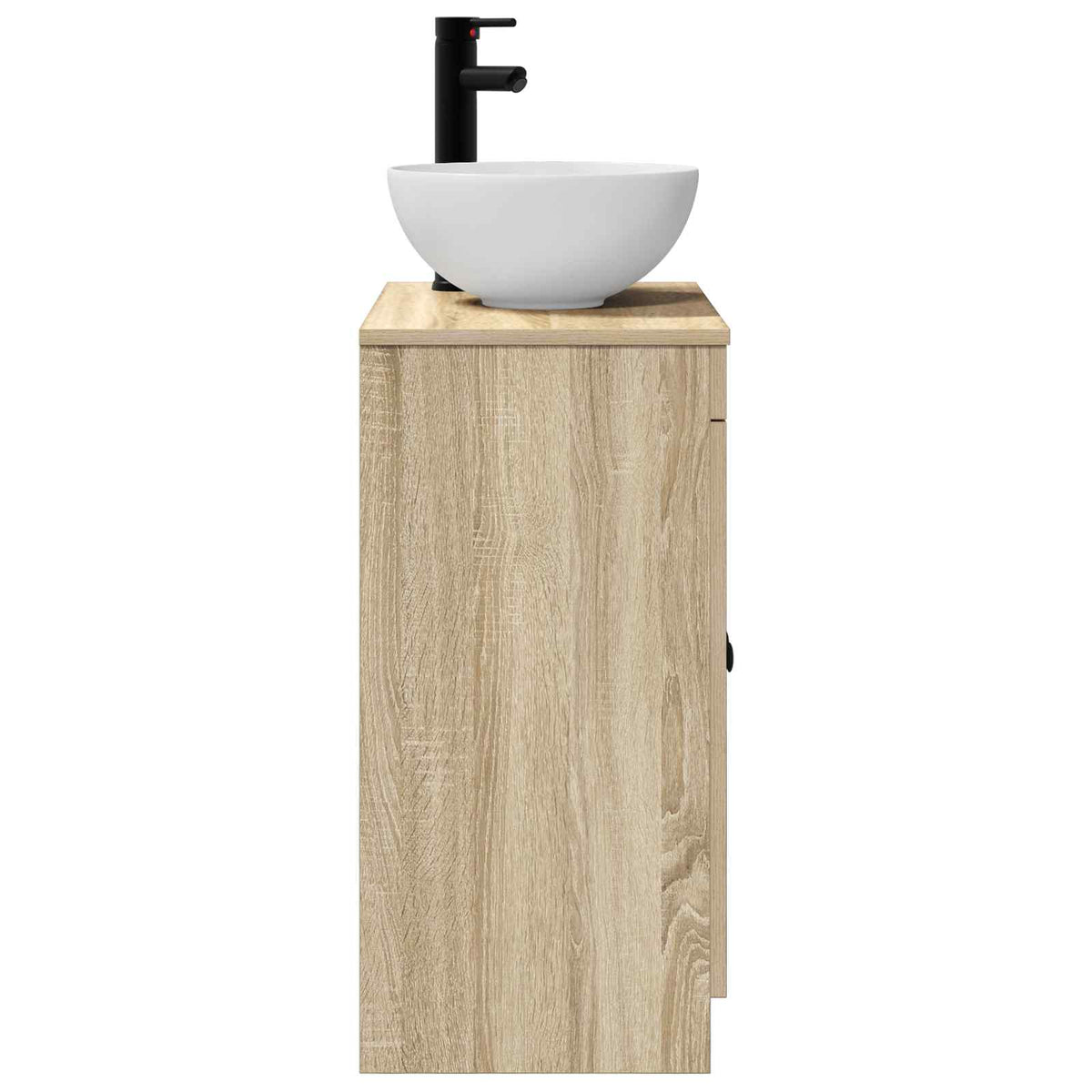 Bathroom Sink Cabinet Sonoma Oak 54 x 35 x 100 cm