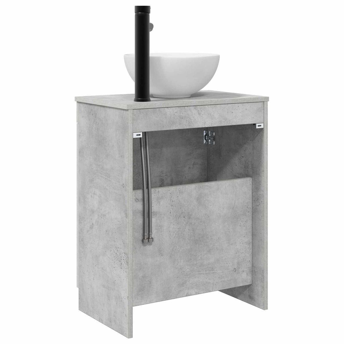 Bathroom Sink Cabinet Concrete Grey 54 x 35 x 100 cm