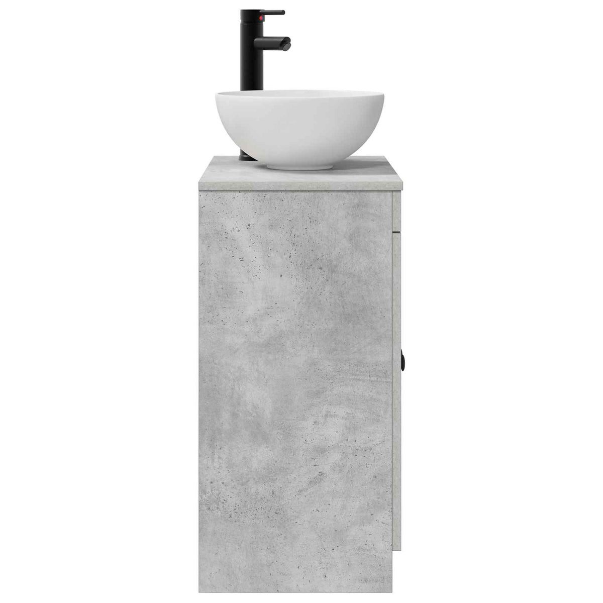 Bathroom Sink Cabinet Concrete Grey 54 x 35 x 100 cm
