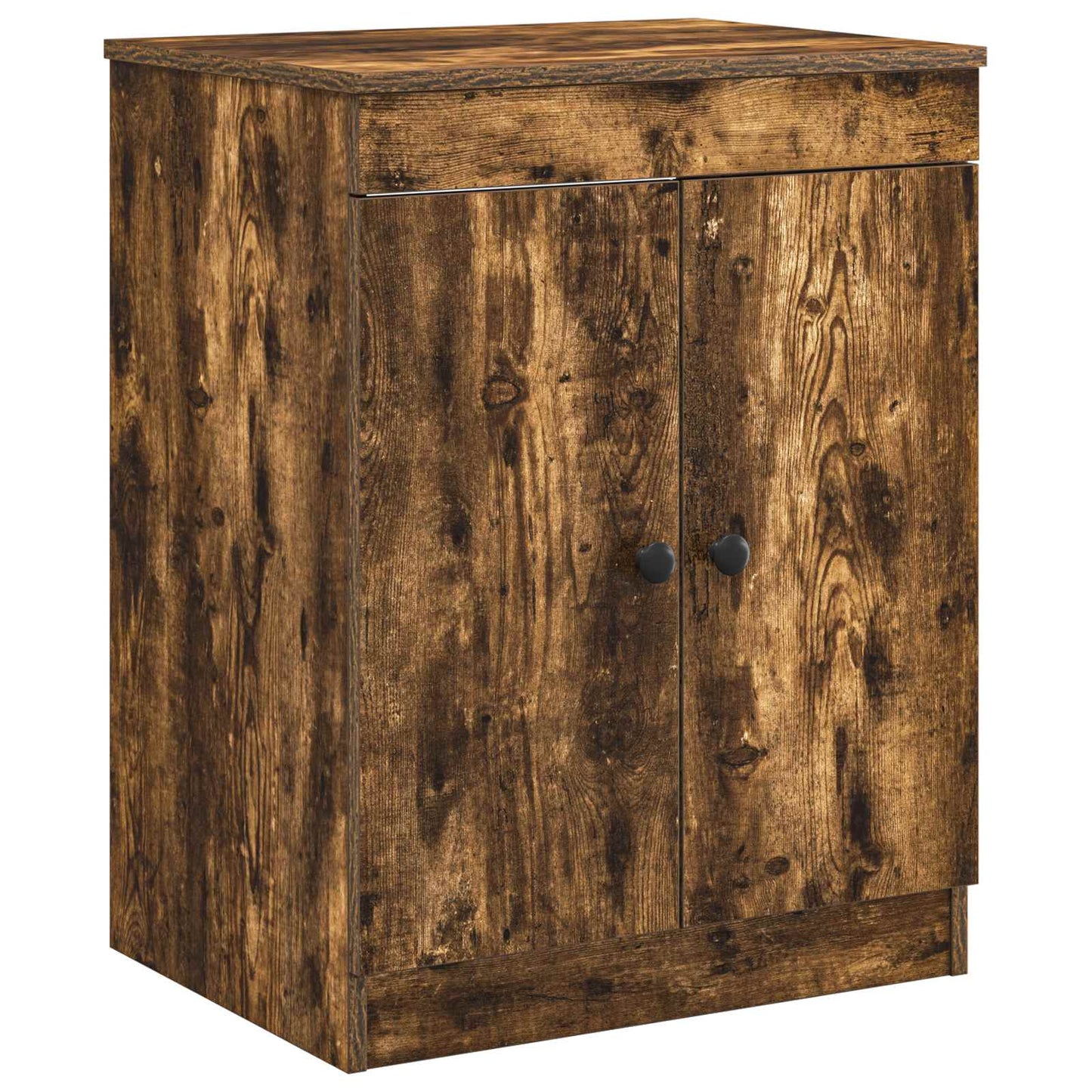 Bathroom Cabinet Smoked Oak 54 x 41 x 70 cm Engineered Wood