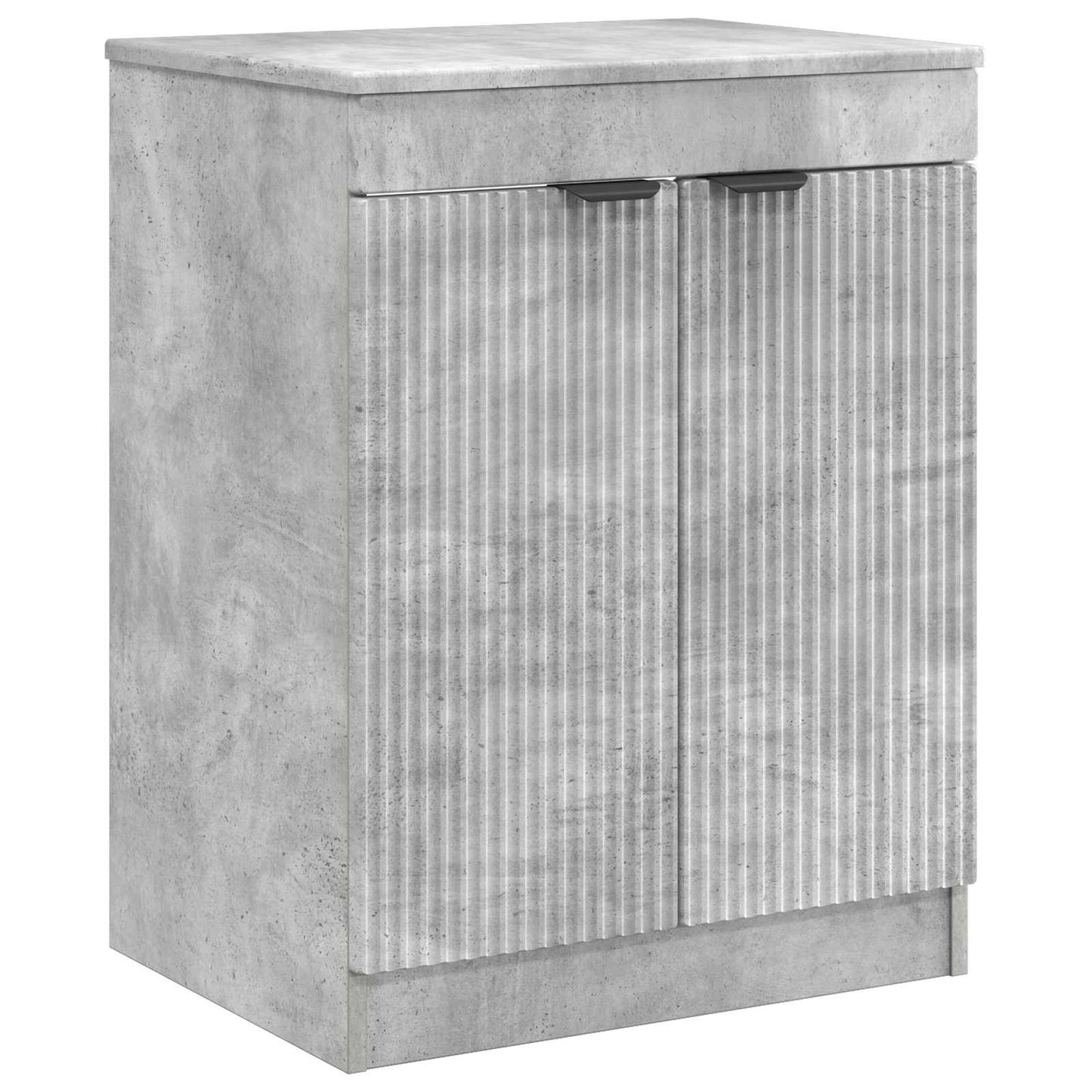 Bathroom Cabinet Concrete Grey 54 x 41 x 70 cm Engineered Wood