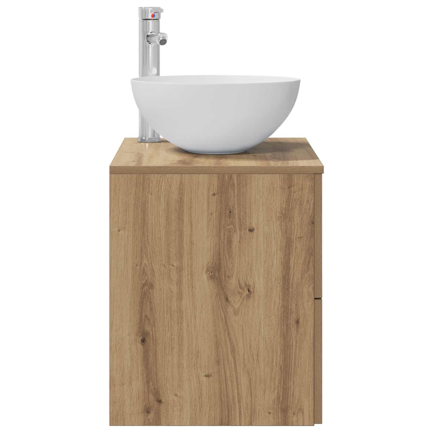 Wall-Mounted Sink Vanity Artisan Oak 49.5 x 35 x 63 cm