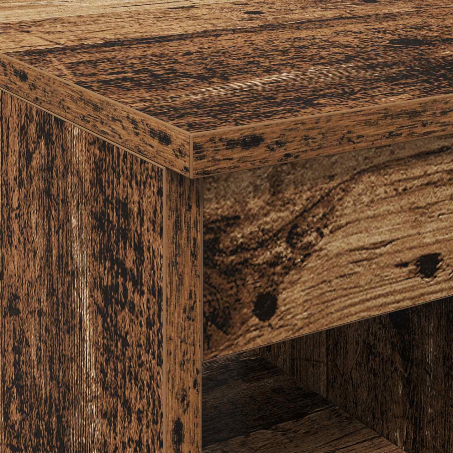 Bathroom Cabinet In-between Old Wood 30 x 35 x 50 cm