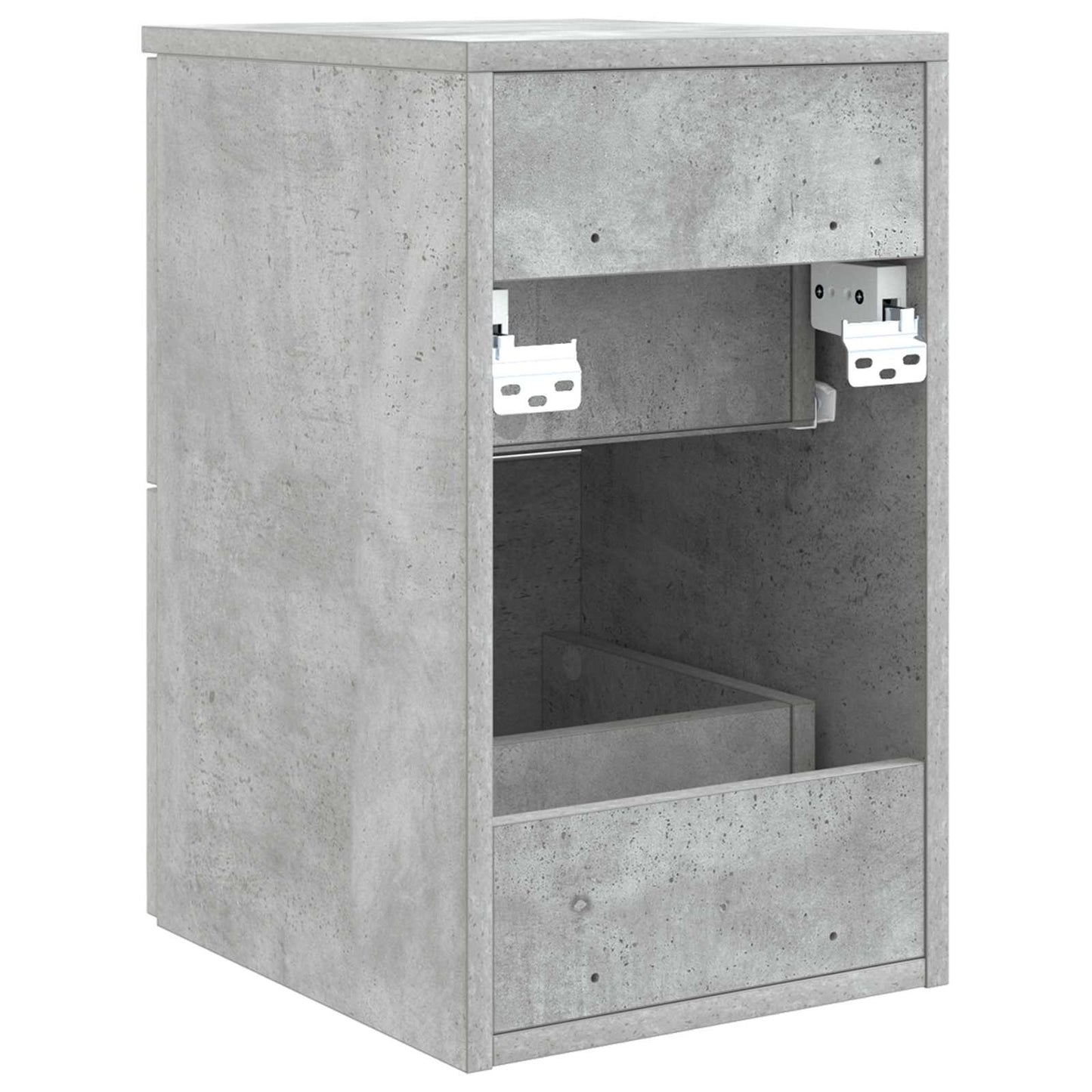Bathroom Cabinet In-between Concrete Grey 30 x 41 x 50 cm