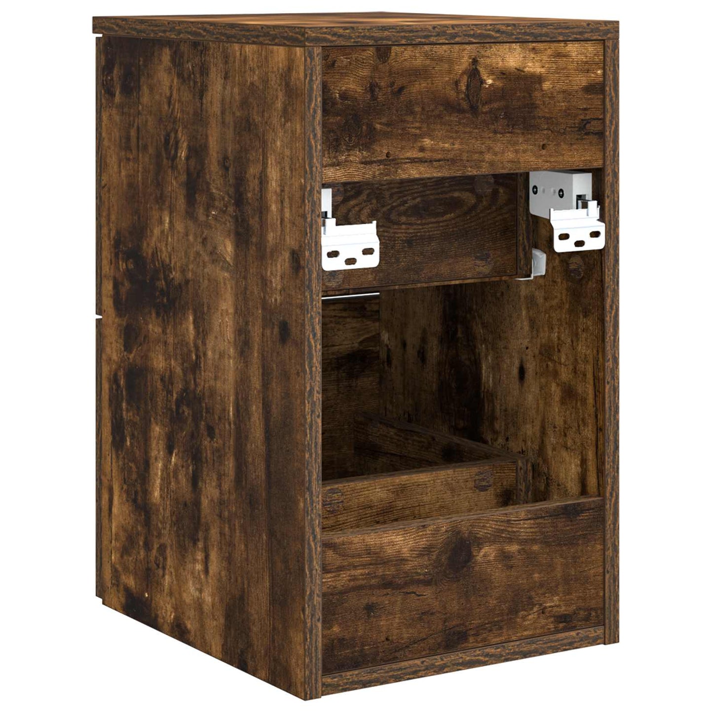 Bathroom Cabinet In-between Smoked Oak 30 x 41 x 50 cm
