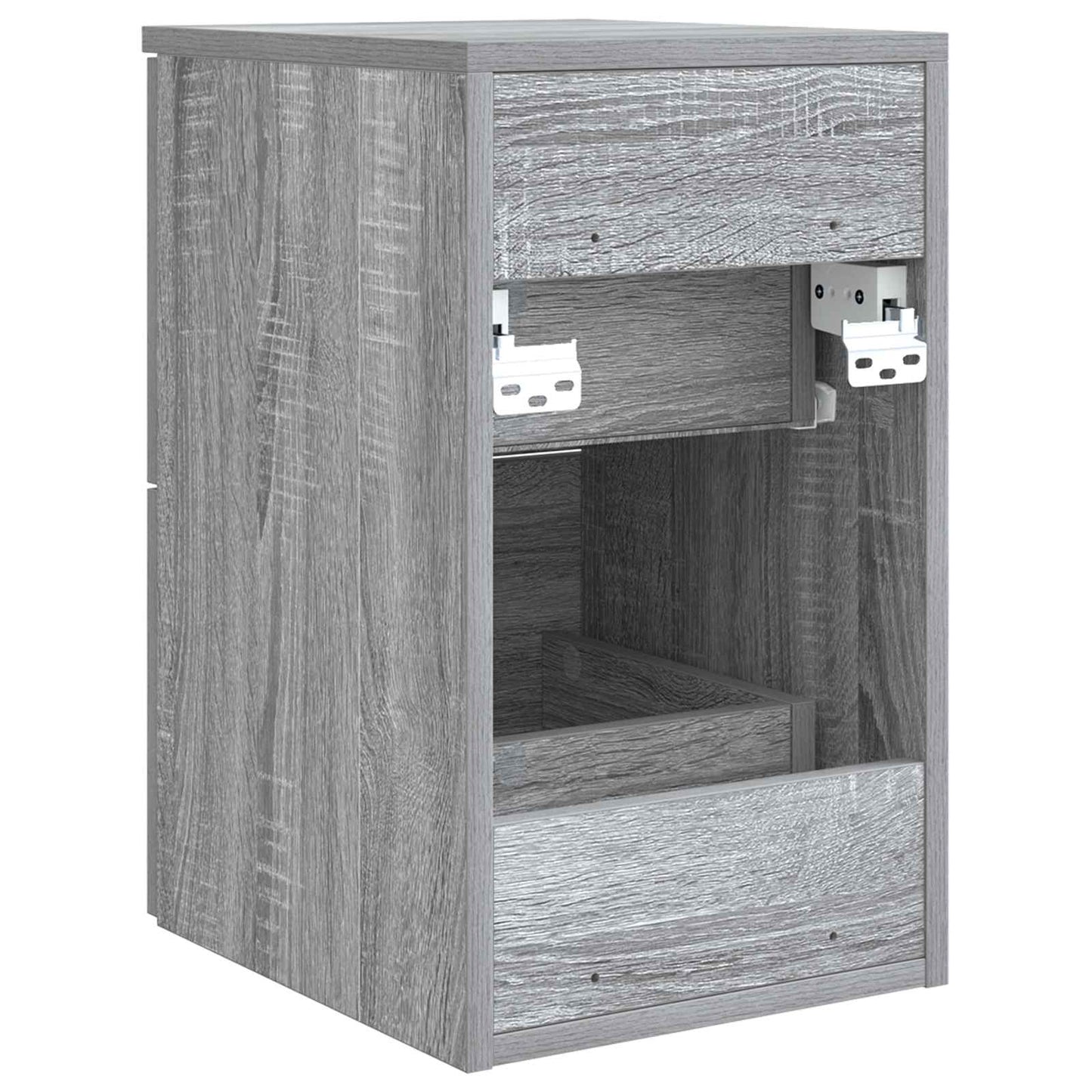 Bathroom Cabinet In-between Grey Sonoma 30 x 44.5 x 50 cm