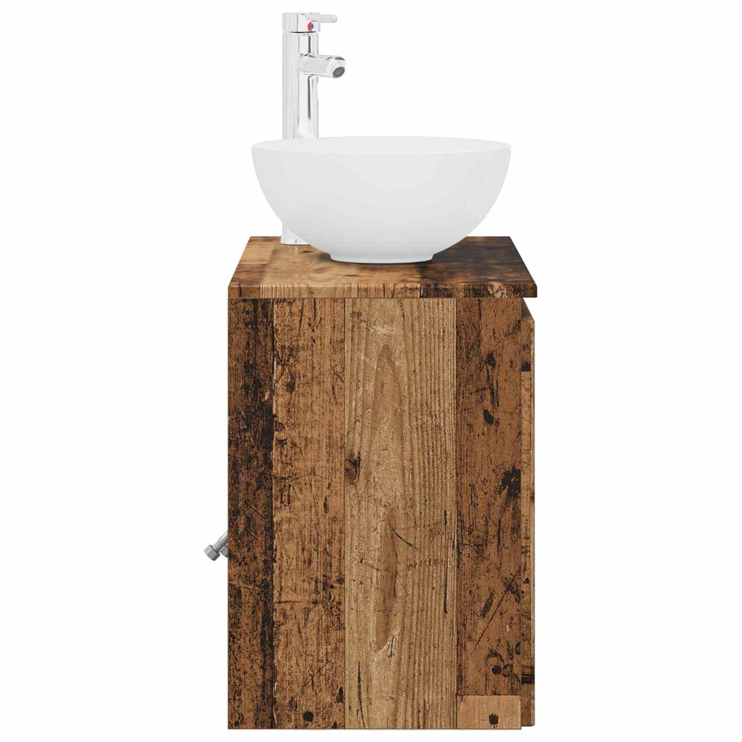 Wall-Mounted Sink Vanity Old Wood 49.5 x 41 x 64.5 cm