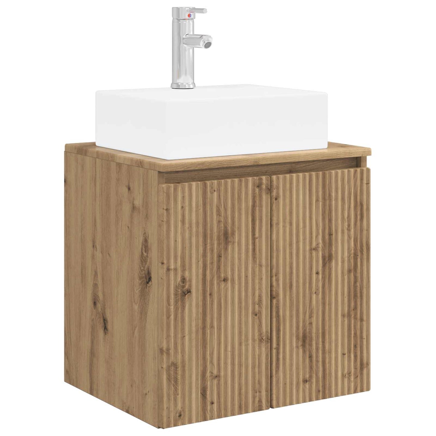 Wall-Mounted Sink Vanity Artisan Oak 49.5 x 41 x 62.5 cm