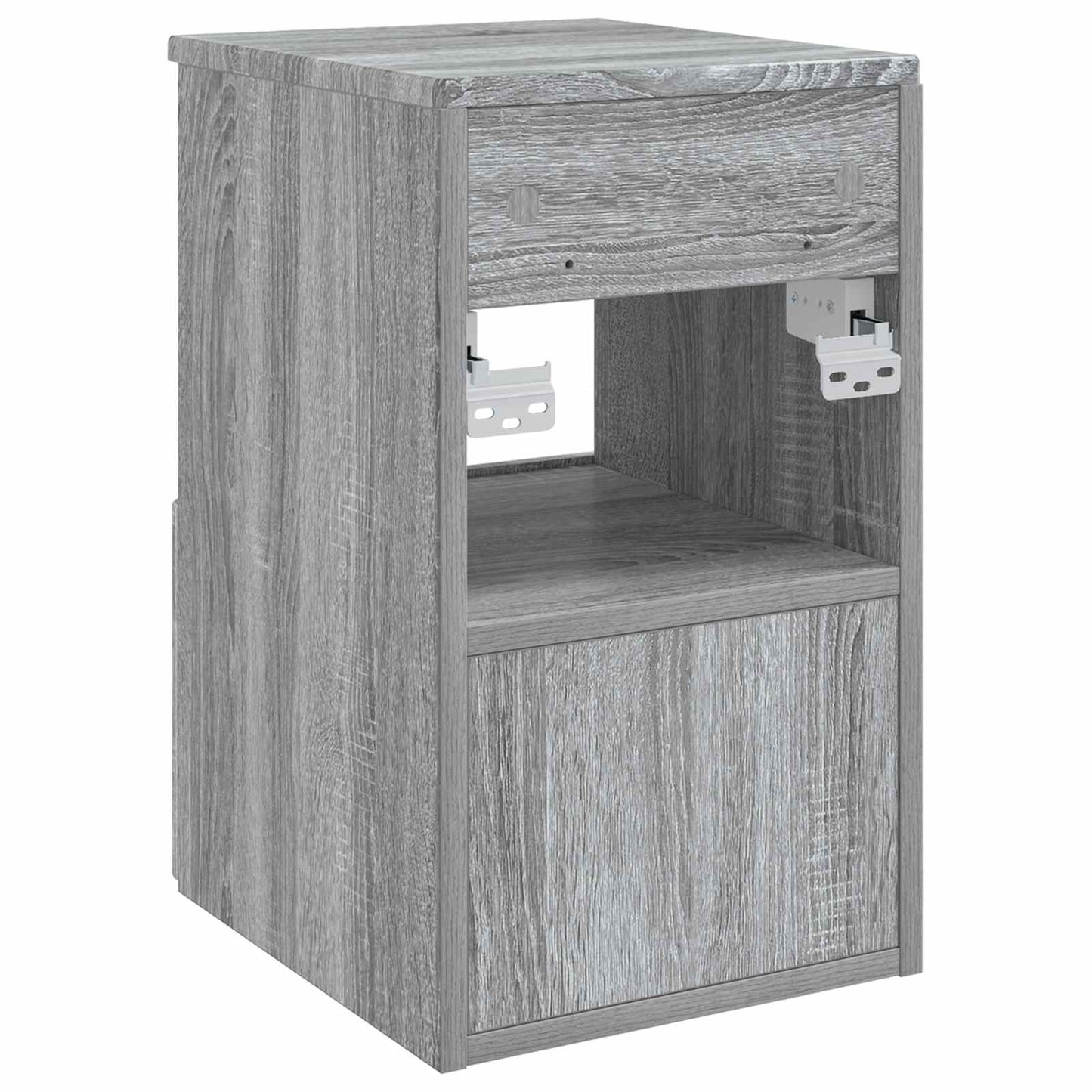 Bathroom Cabinet Grey Sonoma 30 x 41 x 50 cm Engineered Wood