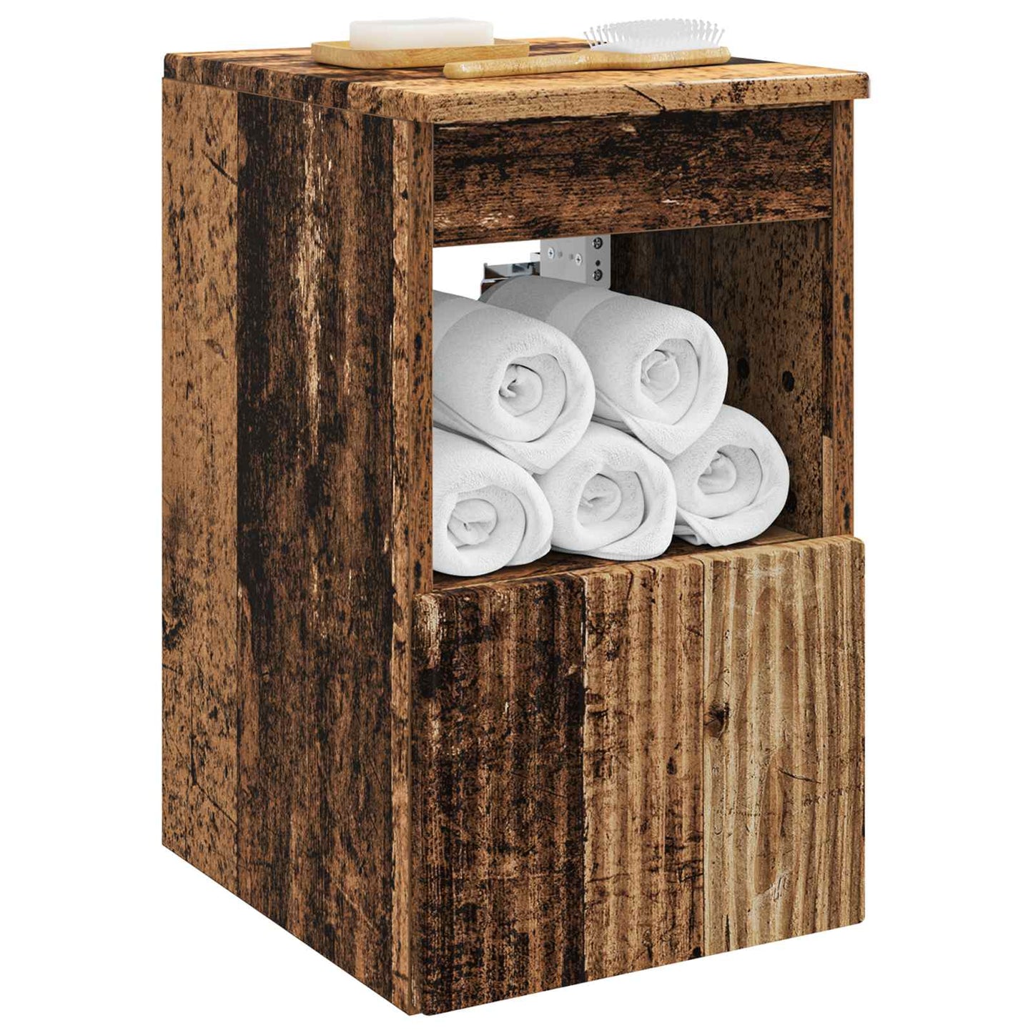 Bathroom Cabinet Old Wood 30 x 41 x 50 cm Engineered Wood