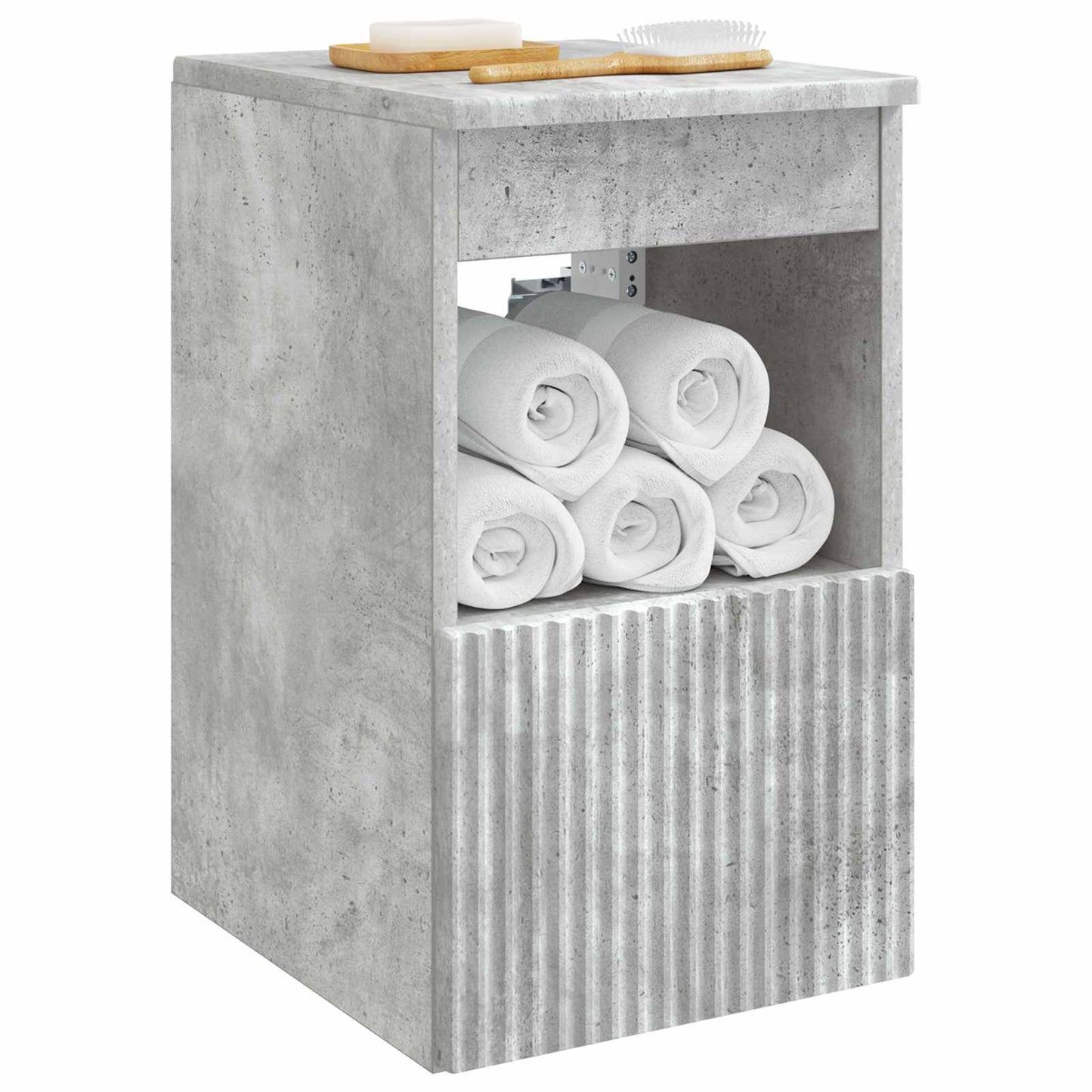 Bathroom Cabinet Concrete Grey 30 x 44.5 x 50 cm