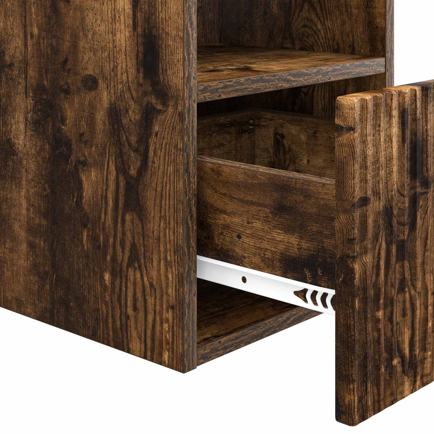 Bathroom Cabinet Smoked Oak 30 x 44.5 x 50 cm Engineered Wood