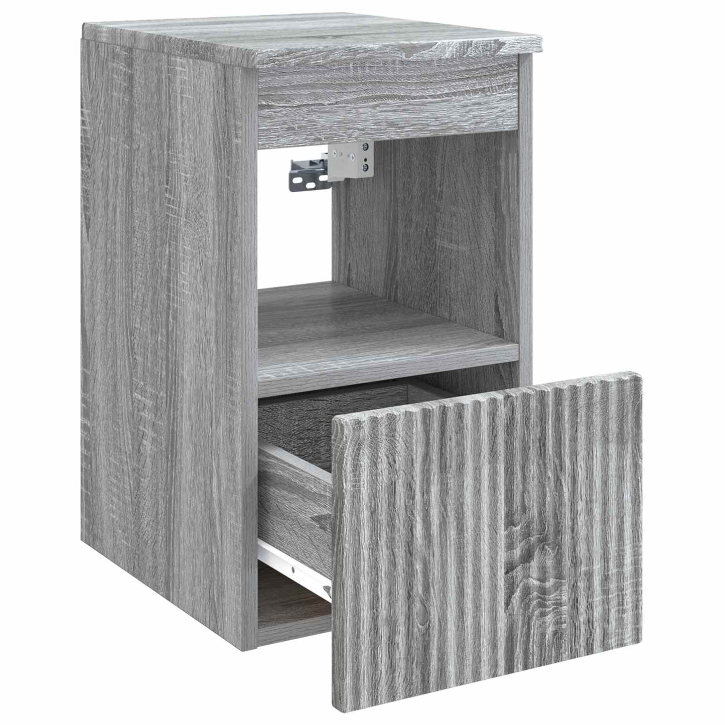 Bathroom Cabinet Grey Sonoma 30 x 44.5 x 50 cm Engineered Wood