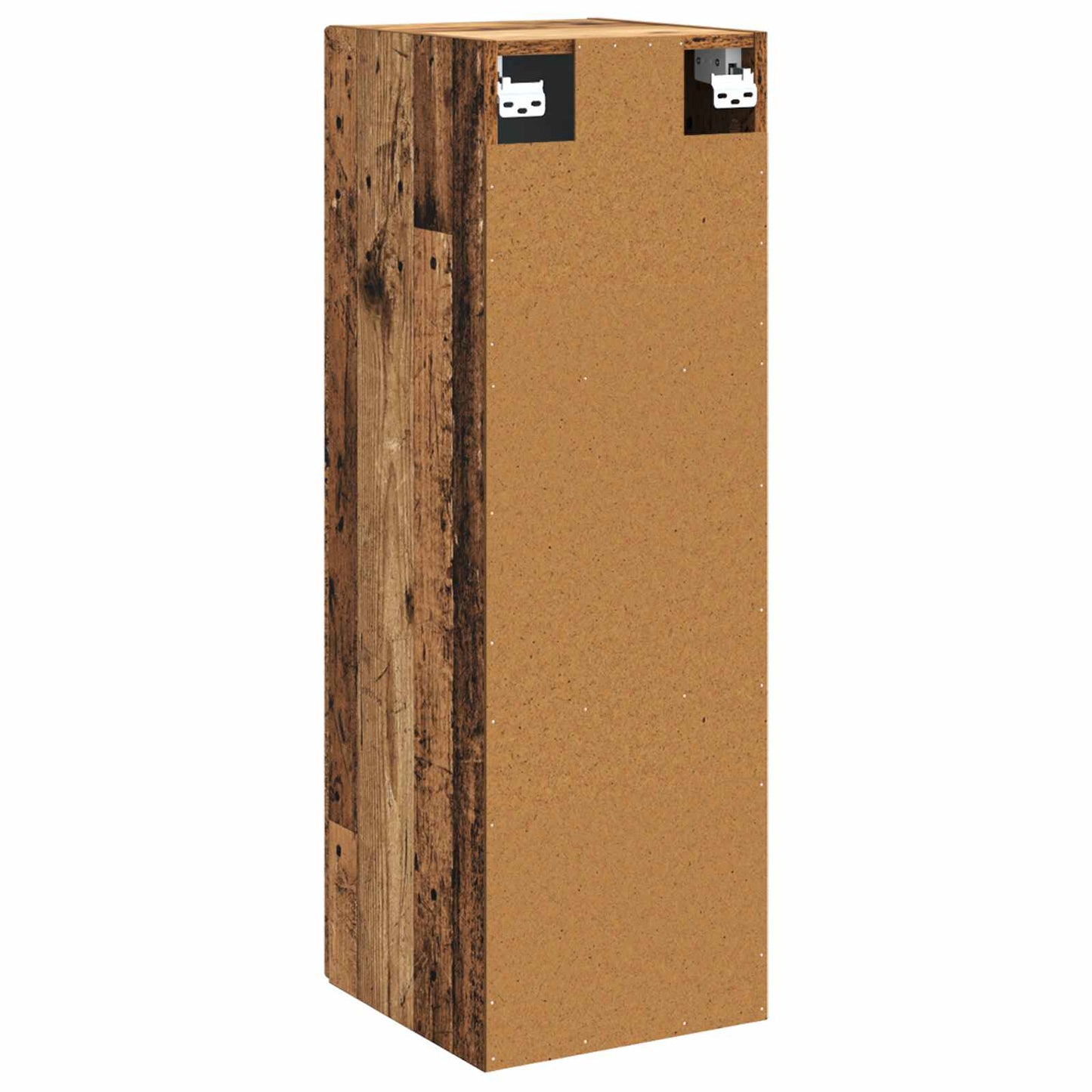 Wall-mounted Bathroom Cabinet Old Wood 33 x 34.5 x 100 cm
