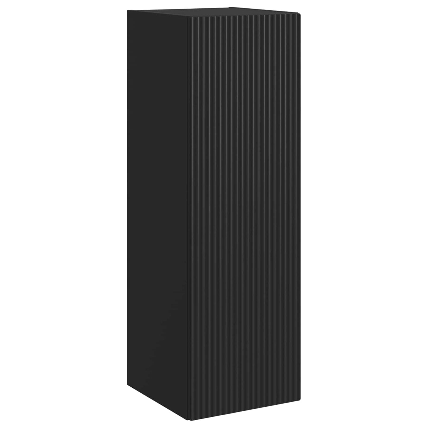 Wall-mounted Bathroom Cabinet Black 33 x 34.5 x 60 cm