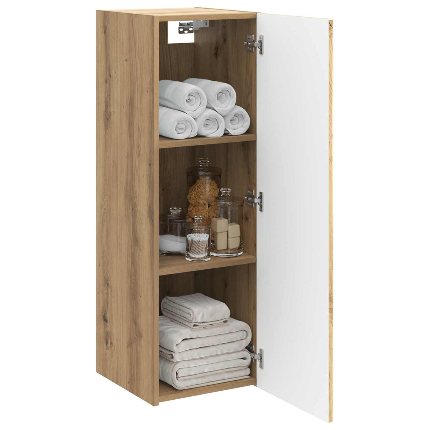 Wall-mounted Bathroom Cabinet Artisan Oak 33 x 34.5 x 60 cm