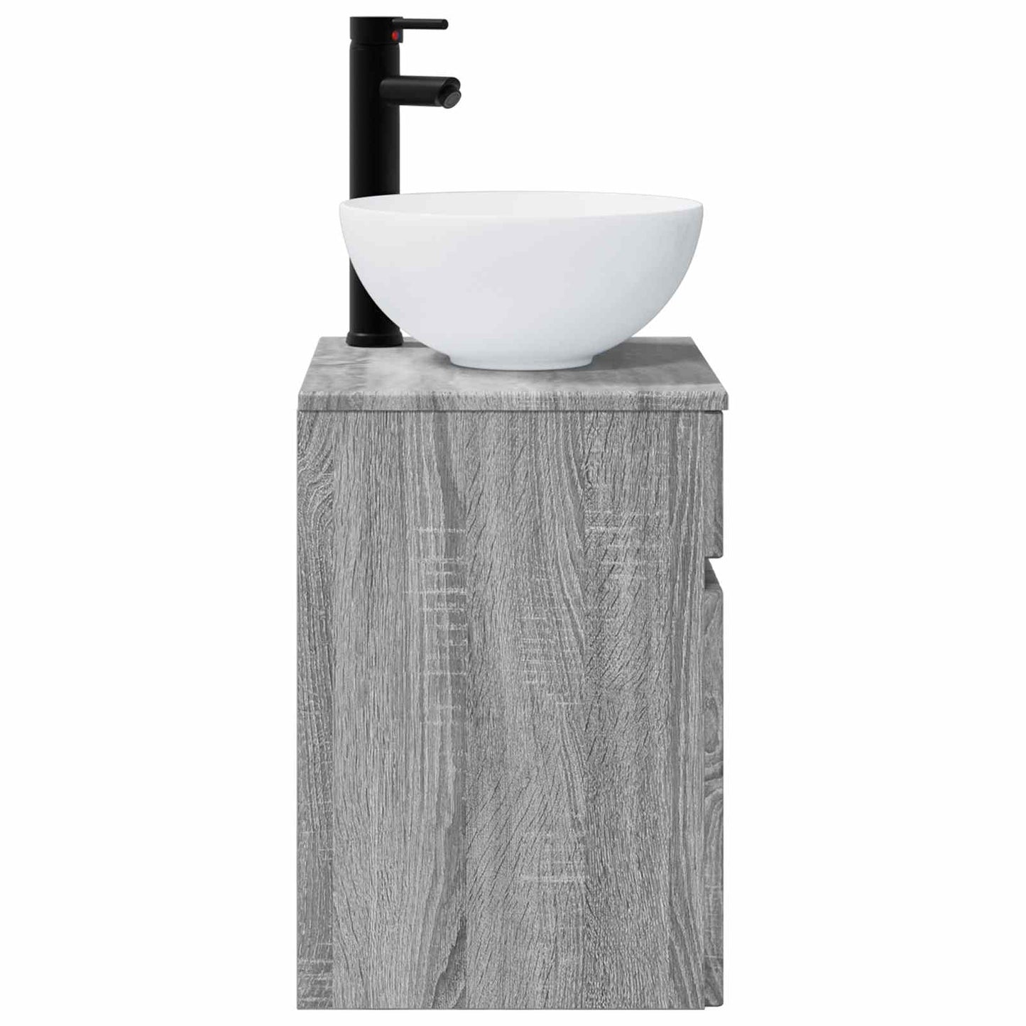 Wall-mounted Sink Vanity Grey Sonoma 39 x 41 x 64.5 cm