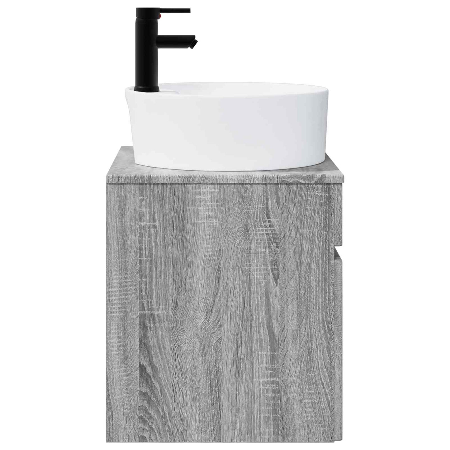 Wall-mounted Sink Vanity Grey Sonoma 49 x 44.5 x 65 cm