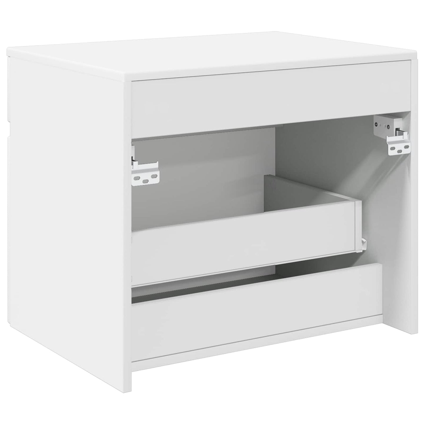 Wall-mounted Bathroom Cabinet White 59 x 44.5 x 50 cm
