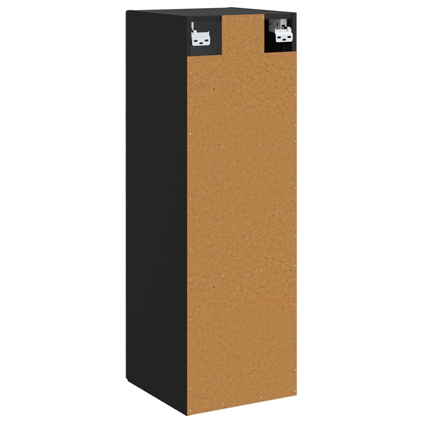 Wall-mounted Bathroom Cabinet Black 33 x 34.5 x 60 cm