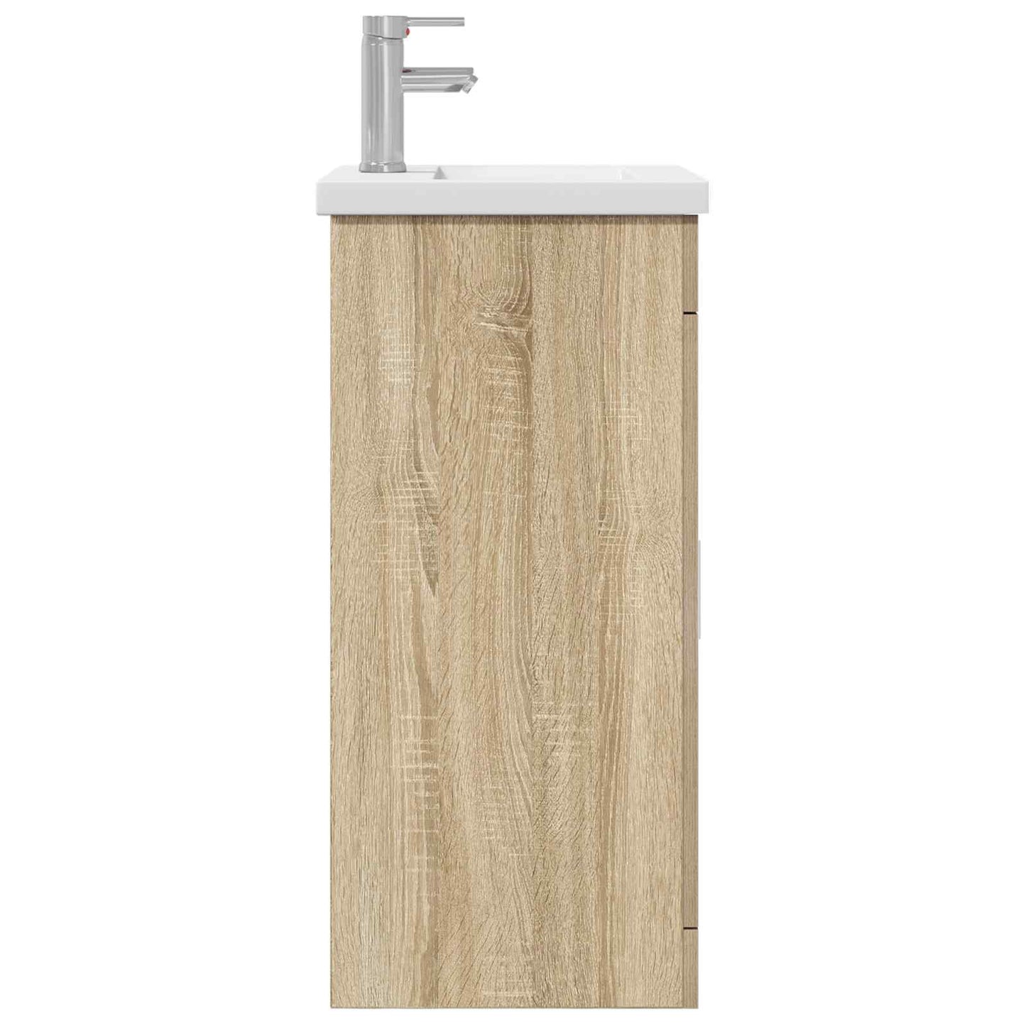 Bathroom Vanity with Sink Sonoma Oak 42 x 40 x 84.5 cm