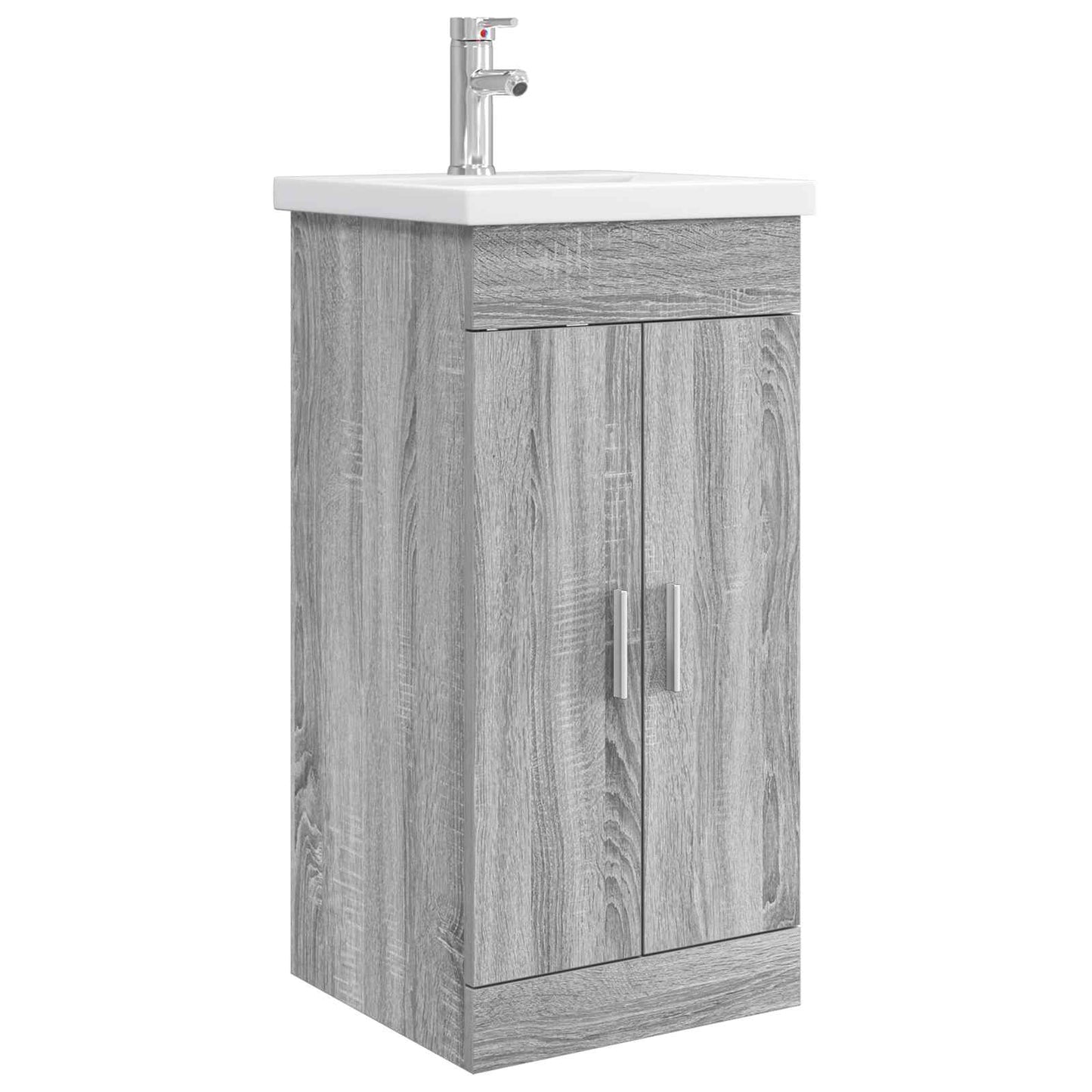 Bathroom Vanity with Sink Grey Sonoma 42 x 40 x 84.5 cm