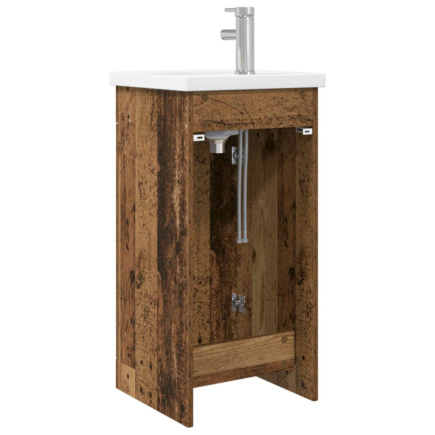 Bathroom Vanity with Sink Old Wood 42 x 40 x 84.5 cm