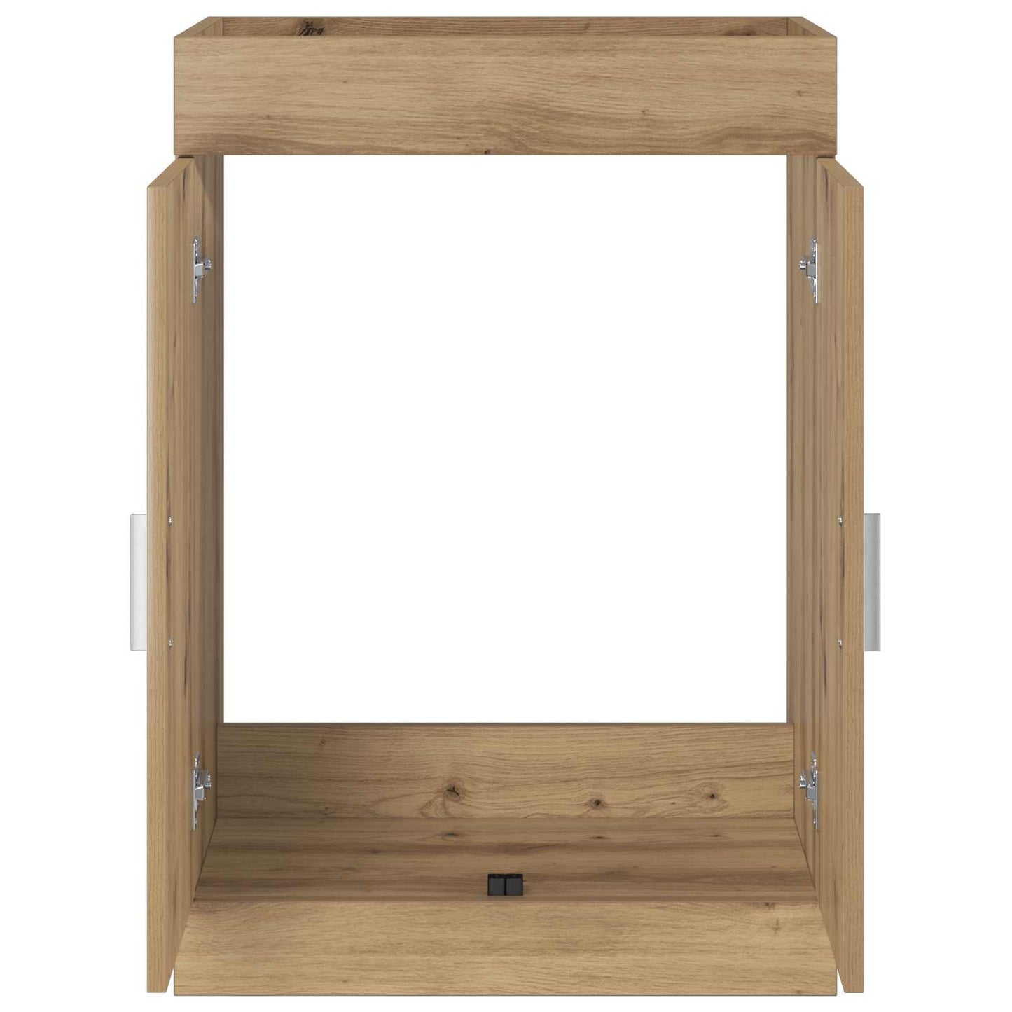 Bathroom Under Sink Cabinet Artisan Oak 56 x 37.5 x 81 cm