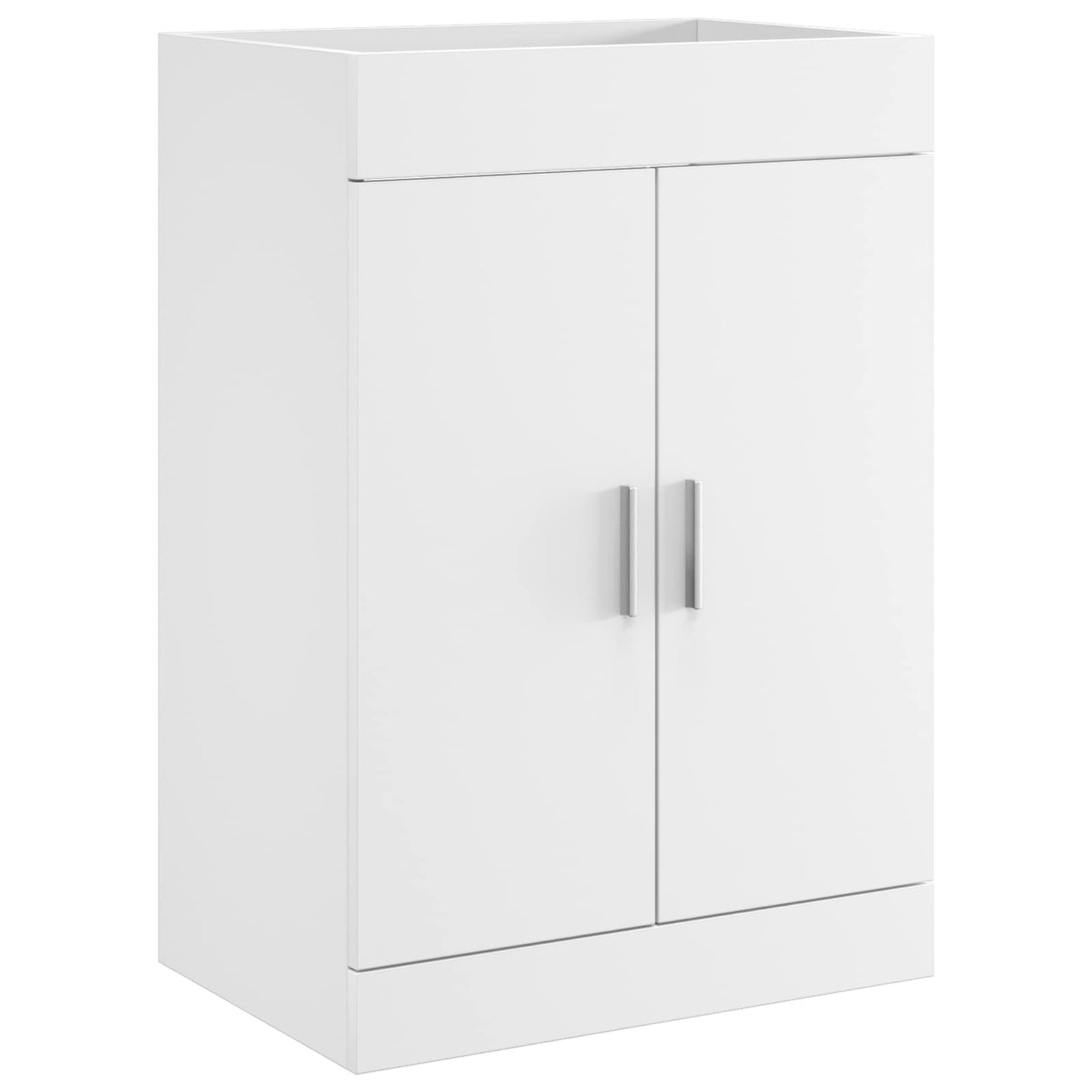 Bathroom Under Sink Cabinet White 78.5 x 37.5 x 81 cm