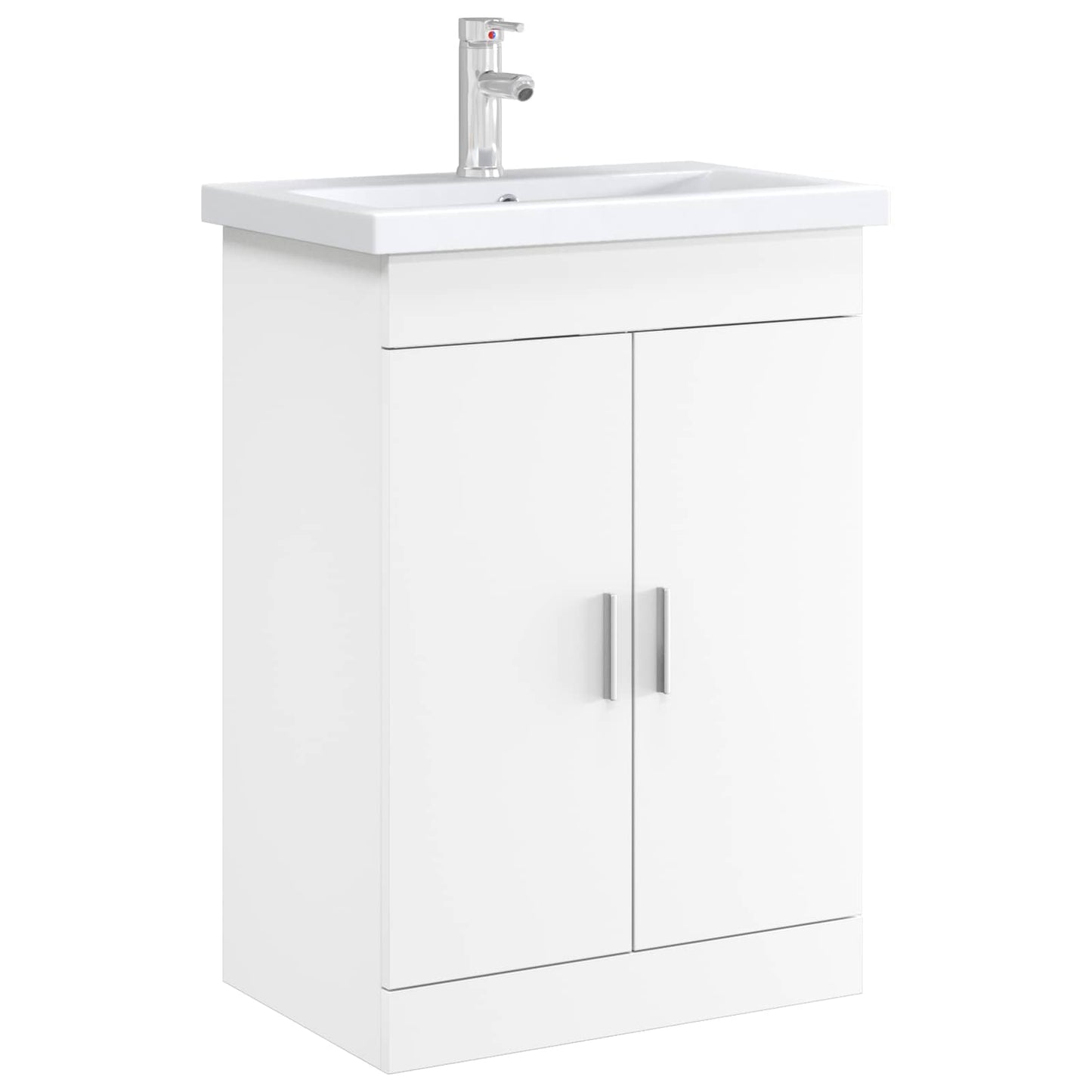 Bathroom Under Sink Cabinet White 78.5 x 37.5 x 81 cm