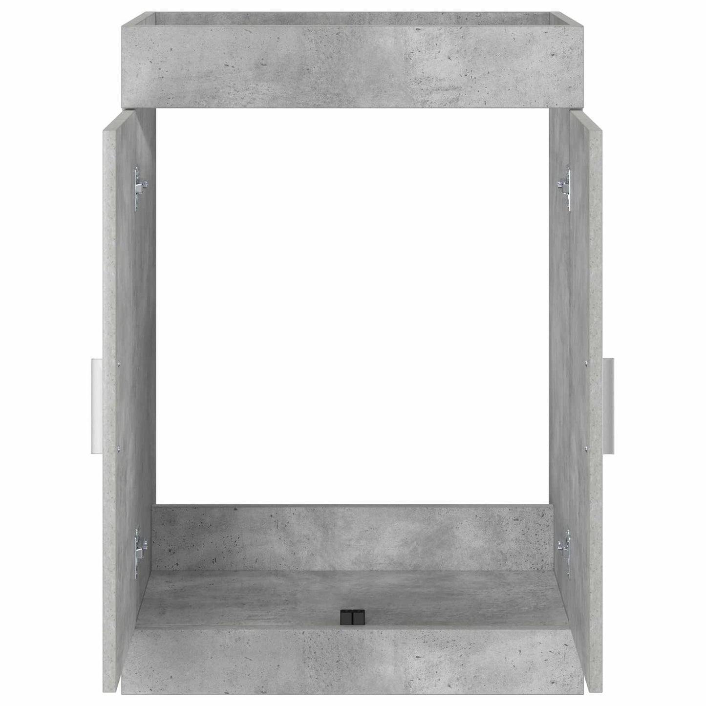 Bathroom Under Sink Cabinet Concrete Grey 78.5 x 37.5 x 81 cm