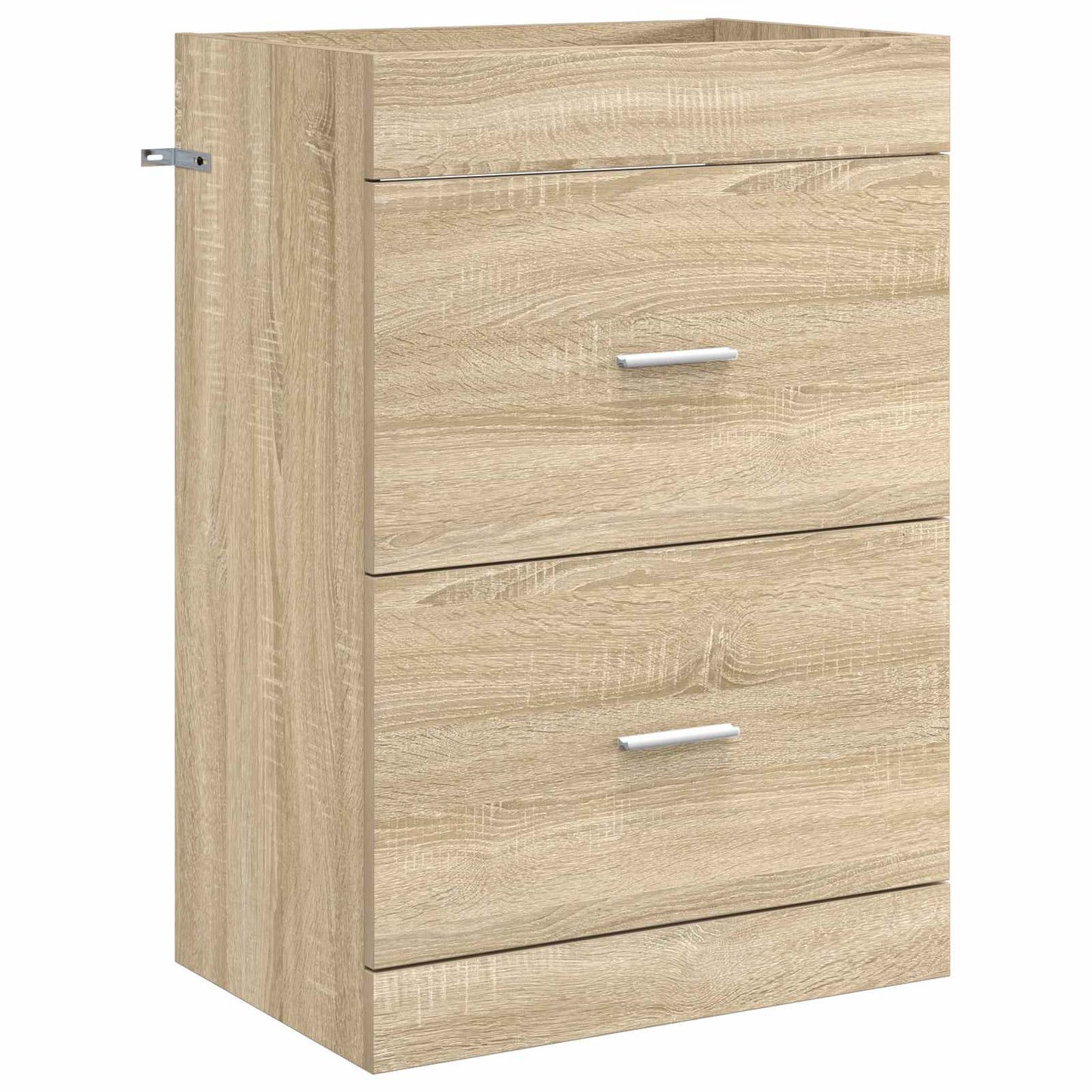 Bathroom Under Sink Cabinet Sonoma Oak 56 x 37.5 x 81 cm