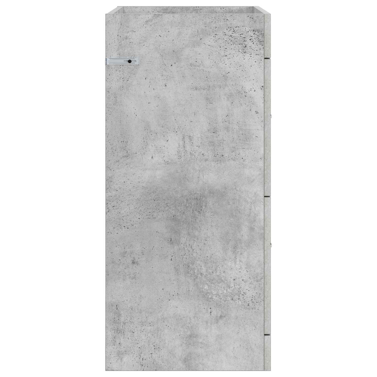 Bathroom Under Sink Cabinet Concrete Grey 56 x 37.5 x 81 cm