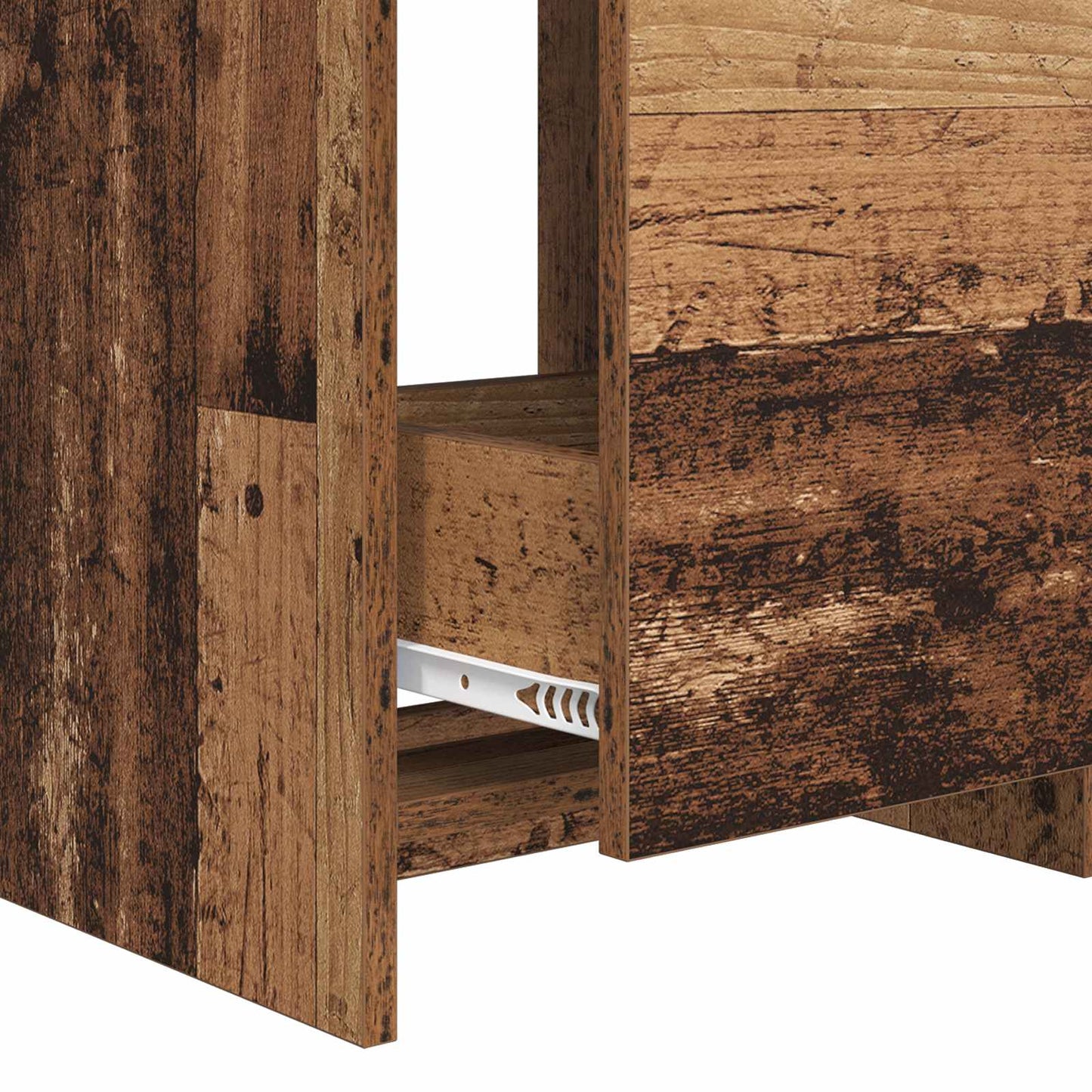 Bathroom Under Sink Cabinet Old Wood 56 x 37.5 x 81 cm