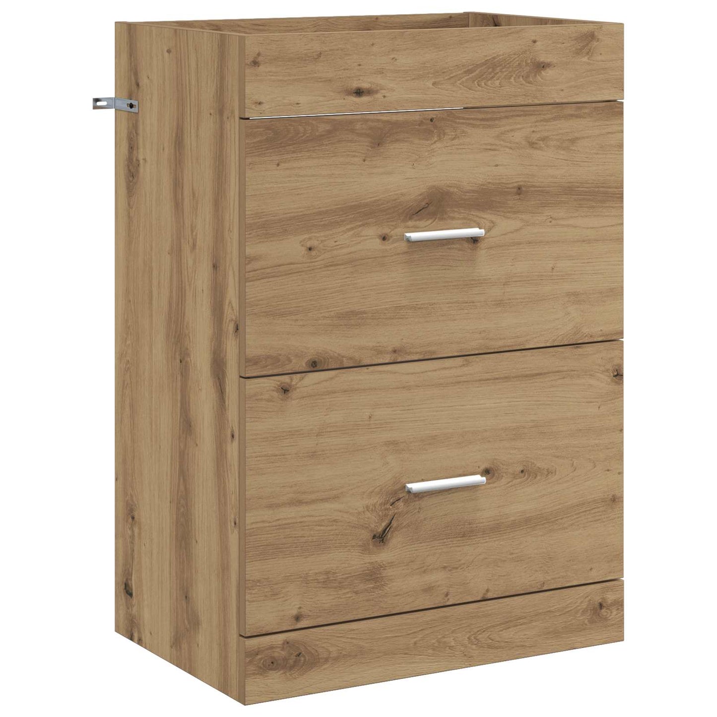 Bathroom Under Sink Cabinet Artisan Oak 56 x 37.5 x 81 cm